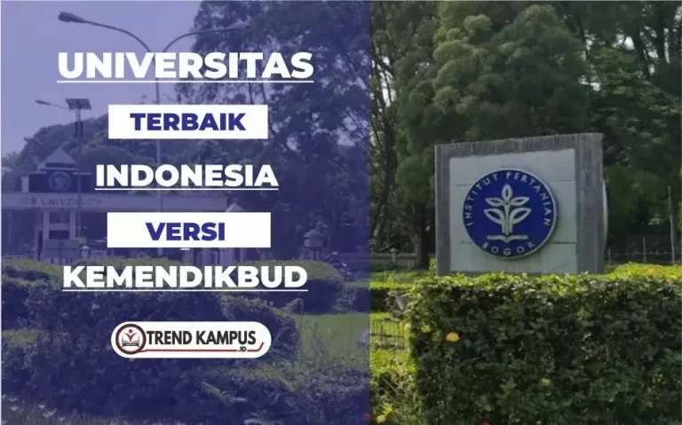 Universitas Terbaik di Indonesia versi Kemendikbud