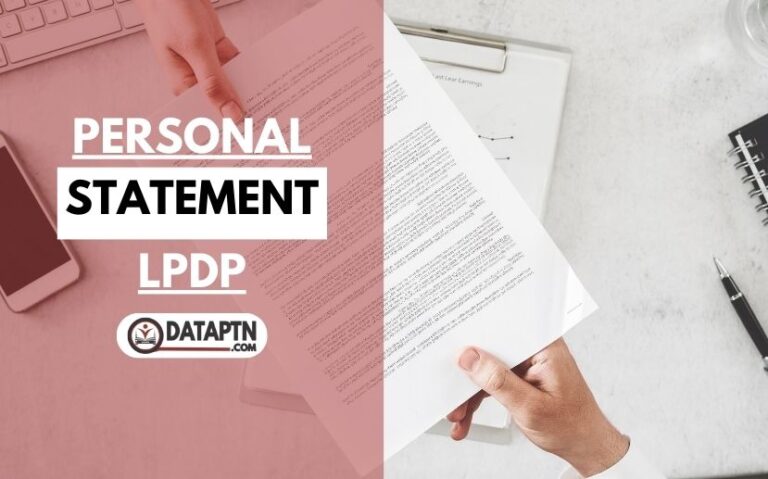 Personal Statement LPDP